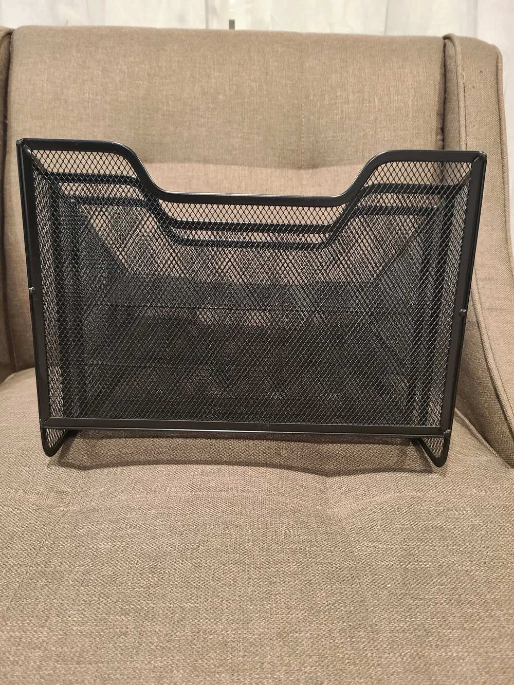 Suodoka 3 Tier Metal Mesh Desktop Organizer
